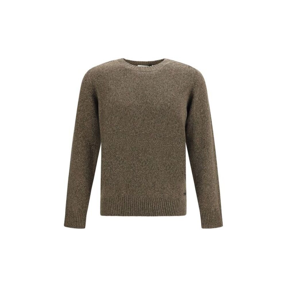 Brooksfield Brown Wool Oves Aries Men's Sweatshirt